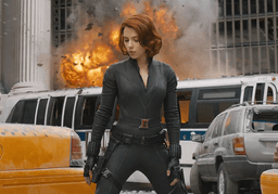 Scarlett Johansson in Avengers